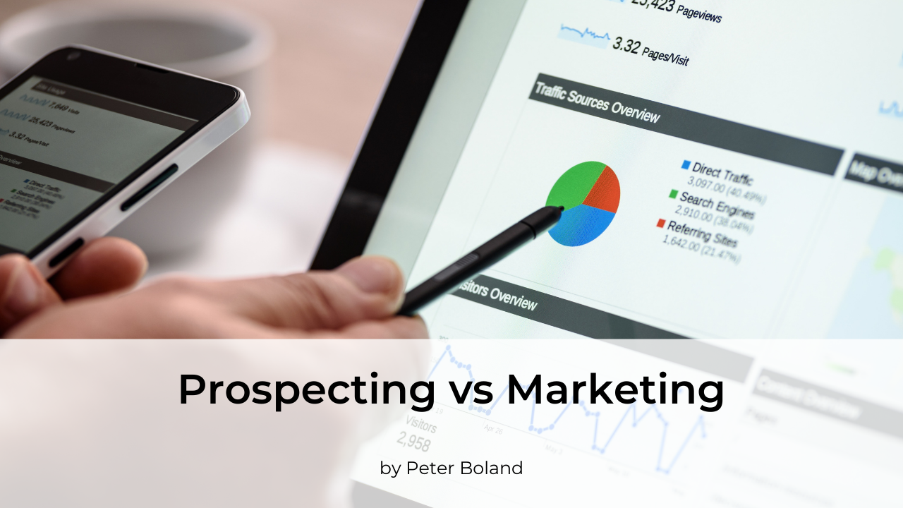Your Marketing vs. Prospecting - Which is Better for Your Janitorial Company?